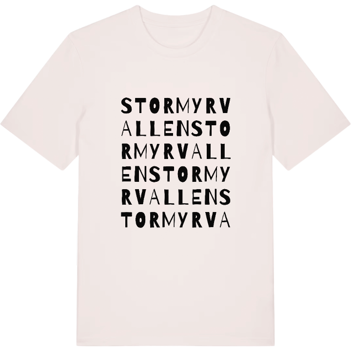 Stormyrvallen ordlek t-shirt – t-shirt från PinShirt