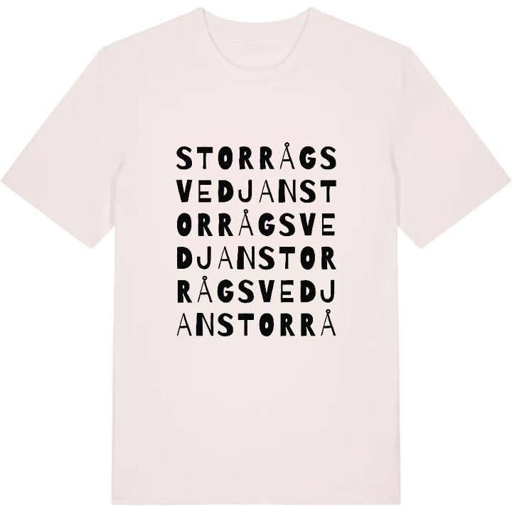 Storrågsvedjan ordlek t-shirt – t-shirt från PinShirt