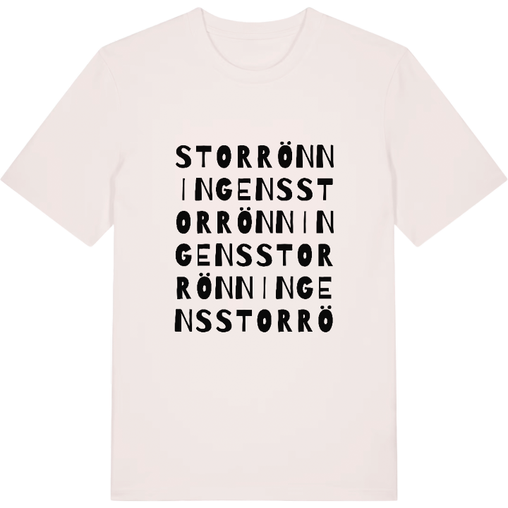 Storrönningens ordlek t-shirt – t-shirt från PinShirt
