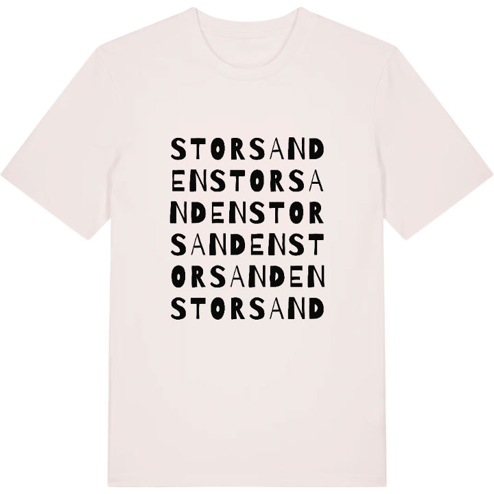 Storsanden ordlek t-shirt – t-shirt från PinShirt