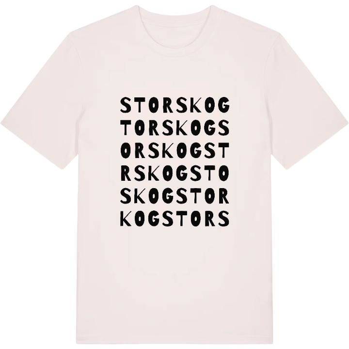 Storskog ordlek t-shirt – t-shirt från PinShirt