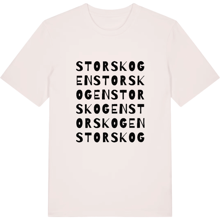 Storskogen ordlek t-shirt – t-shirt från PinShirt