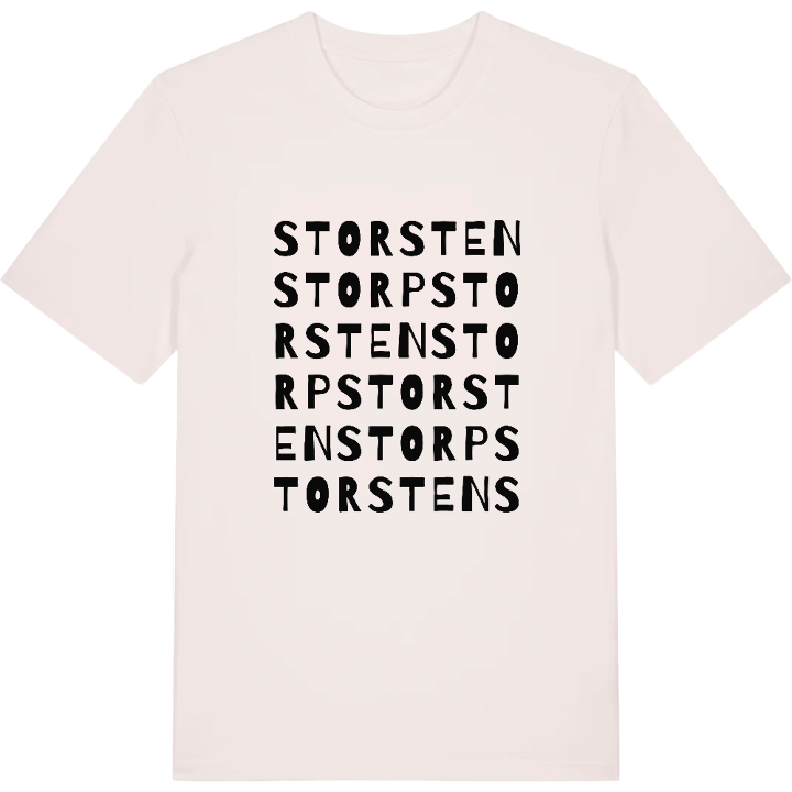 Storstenstorp ordlek t-shirt – t-shirt från PinShirt