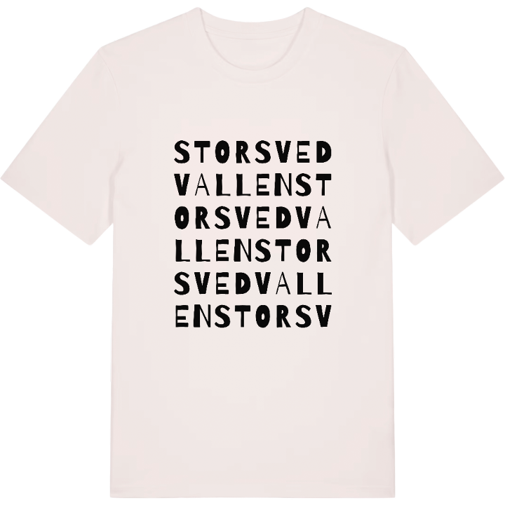 Storsvedvallen ordlek t-shirt – t-shirt från PinShirt