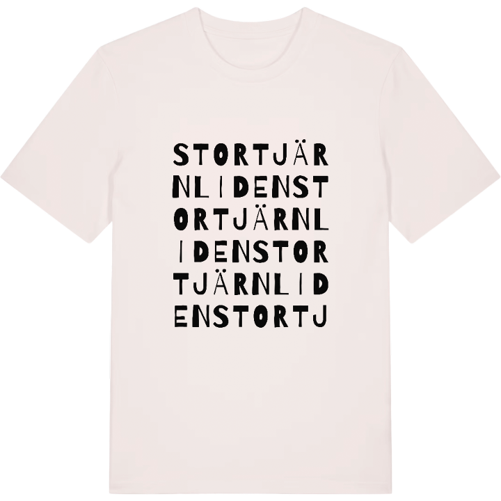 Stortjärnliden ordlek t-shirt – t-shirt från PinShirt