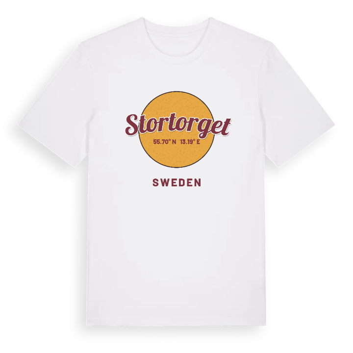 Stortorget cirkel t-shirt – t-shirt från PinShirt