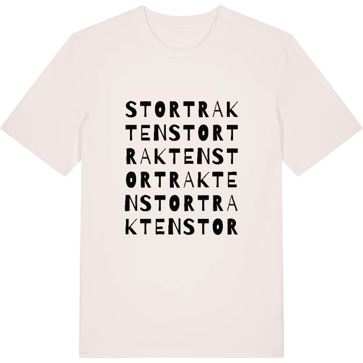 Stortrakten ordlek t-shirt – t-shirt från PinShirt
