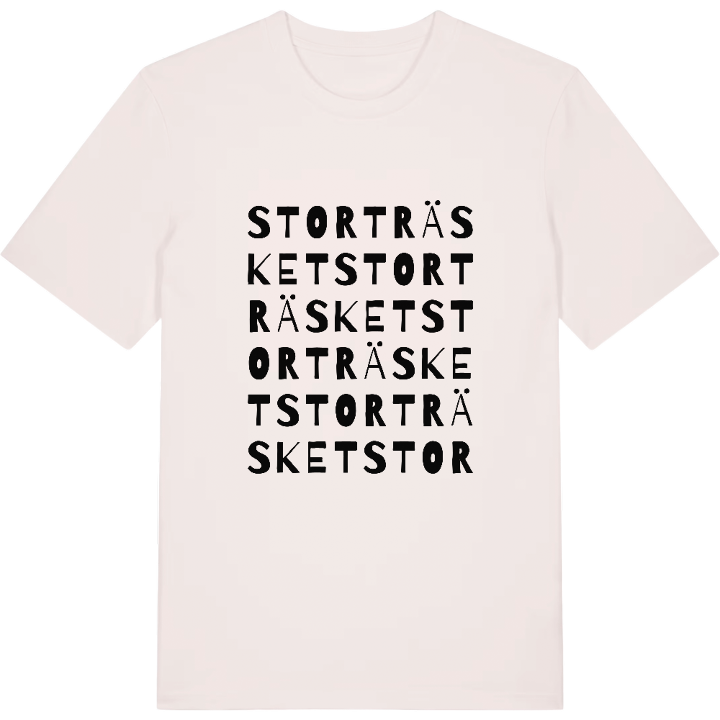 Storträsket ordlek t-shirt – t-shirt från PinShirt
