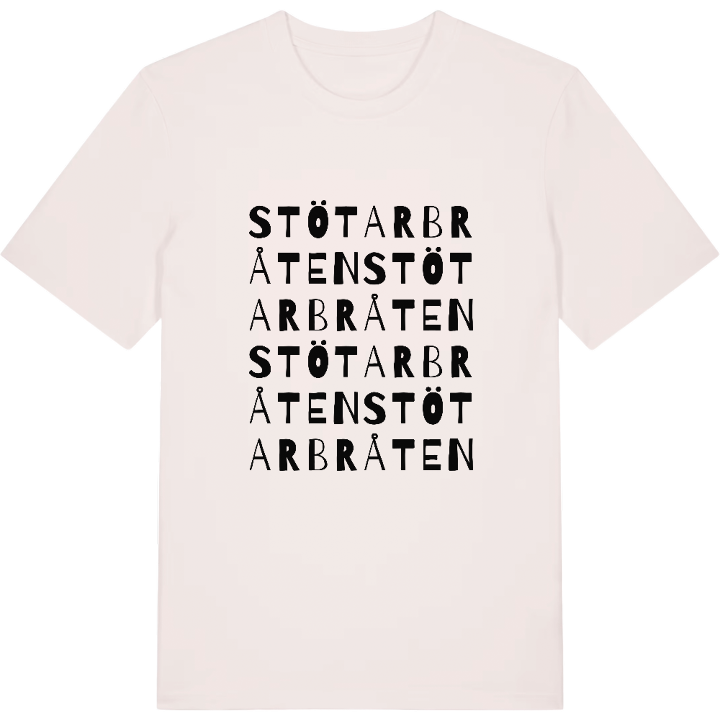 Stötarbråten ordlek t-shirt – t-shirt från PinShirt
