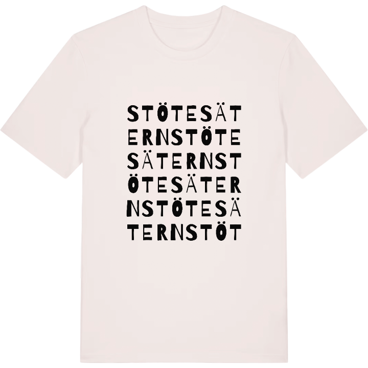 Stötesätern ordlek t-shirt – t-shirt från PinShirt