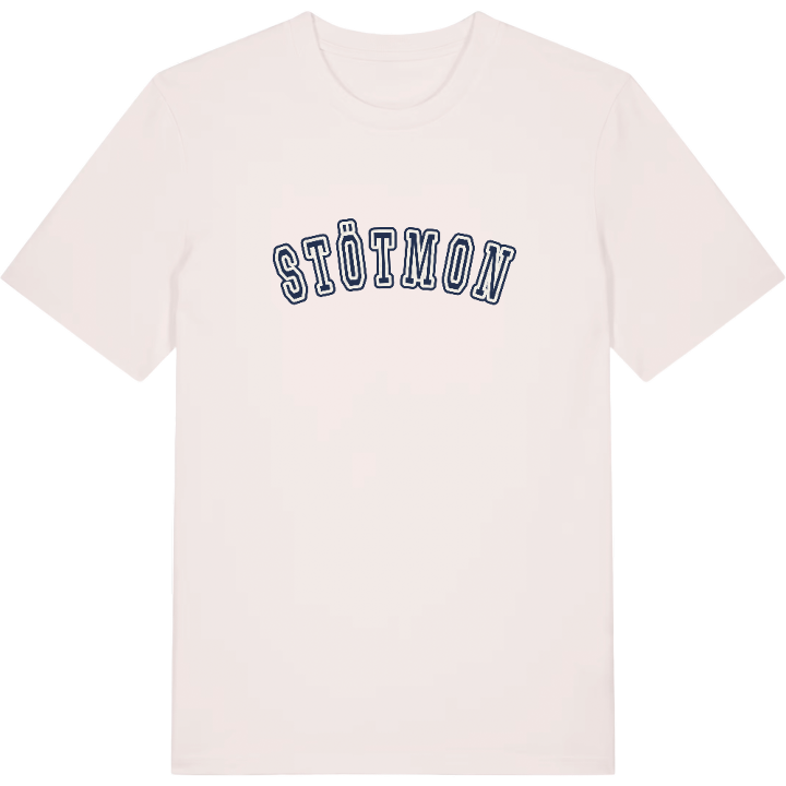 Stötmon college t-shirt – t-shirt från PinShirt