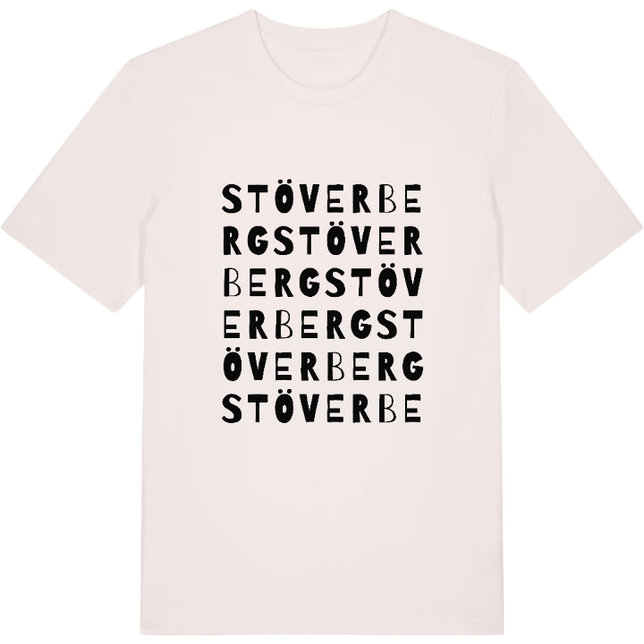 Stöverberg ordlek t-shirt – t-shirt från PinShirt
