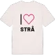 Jag älskar Strå t-shirt stort tryck