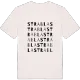 Strabla ordlek t-shirt