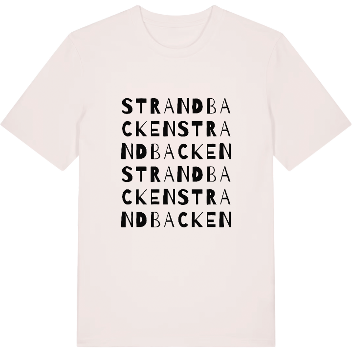 Strandbacken ordlek t-shirt – t-shirt från PinShirt