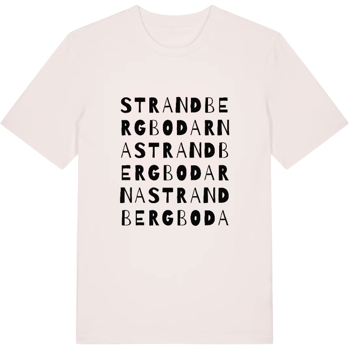 Strandbergbodarna ordlek t-shirt – t-shirt från PinShirt