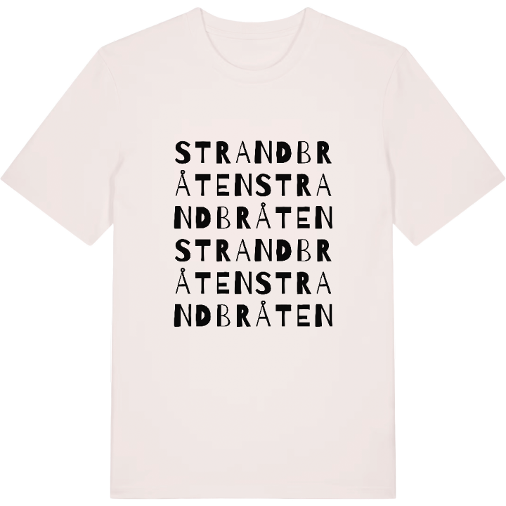 Strandbråten ordlek t-shirt – t-shirt från PinShirt