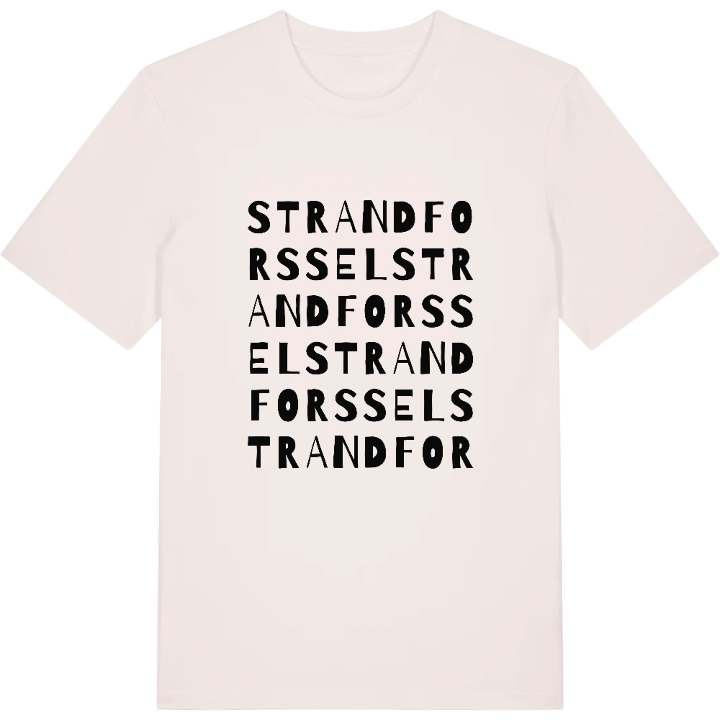 Strandforssel ordlek t-shirt – t-shirt från PinShirt