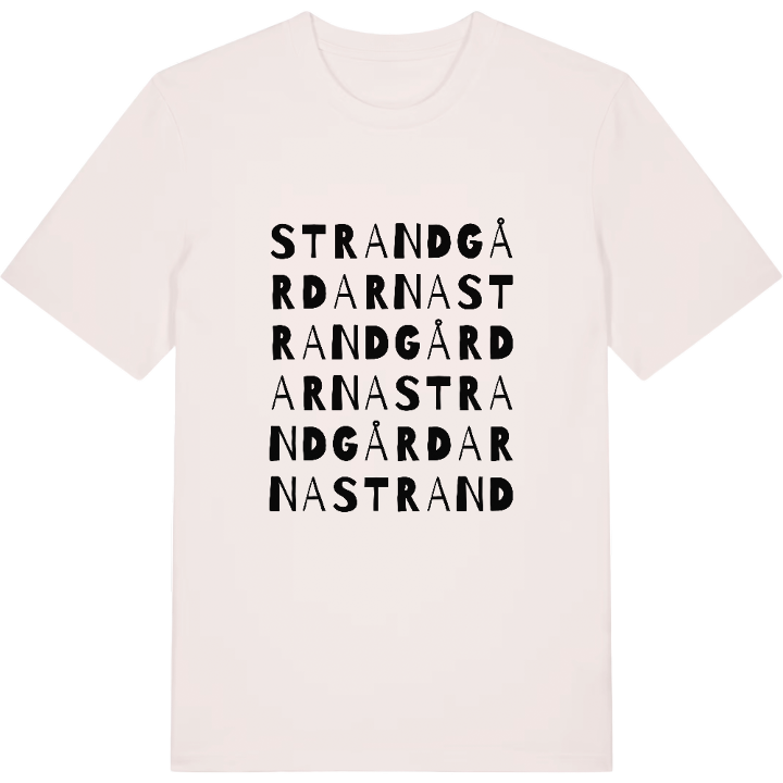 Strandgårdarna ordlek t-shirt – t-shirt från PinShirt