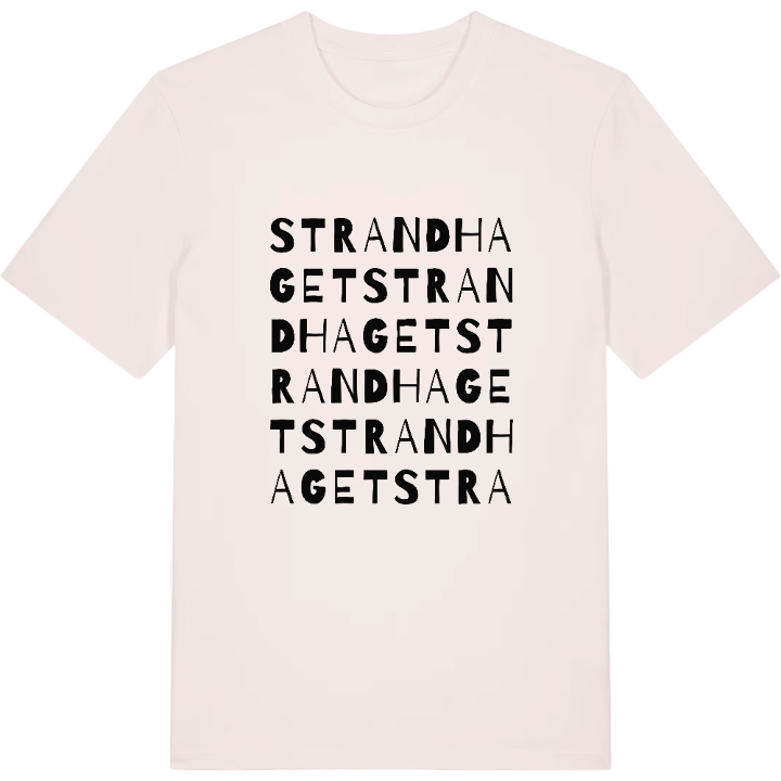 Strandhaget ordlek t-shirt – t-shirt från PinShirt