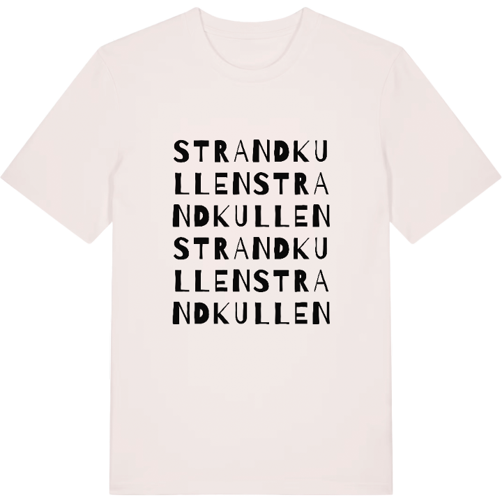 Strandkullen ordlek t-shirt – t-shirt från PinShirt