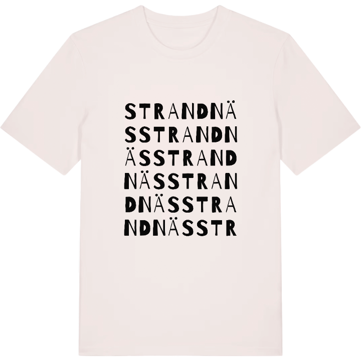 Strandnäs ordlek t-shirt – t-shirt från PinShirt