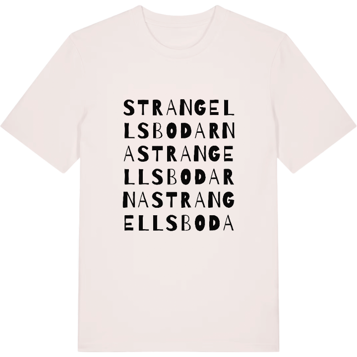 Strangellsbodarna ordlek t-shirt – t-shirt från PinShirt