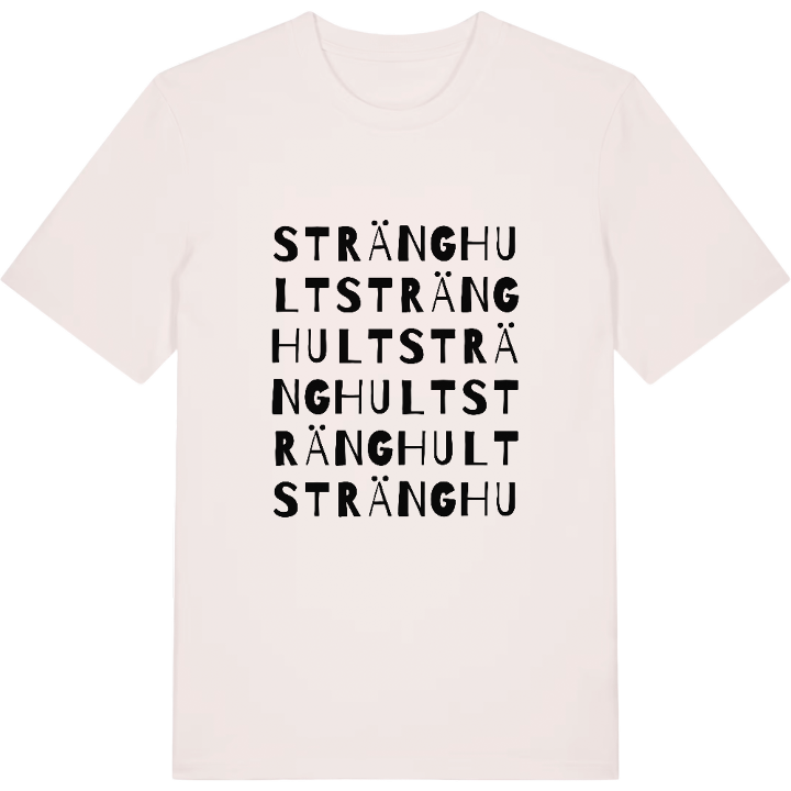 Stränghult ordlek t-shirt – t-shirt från PinShirt