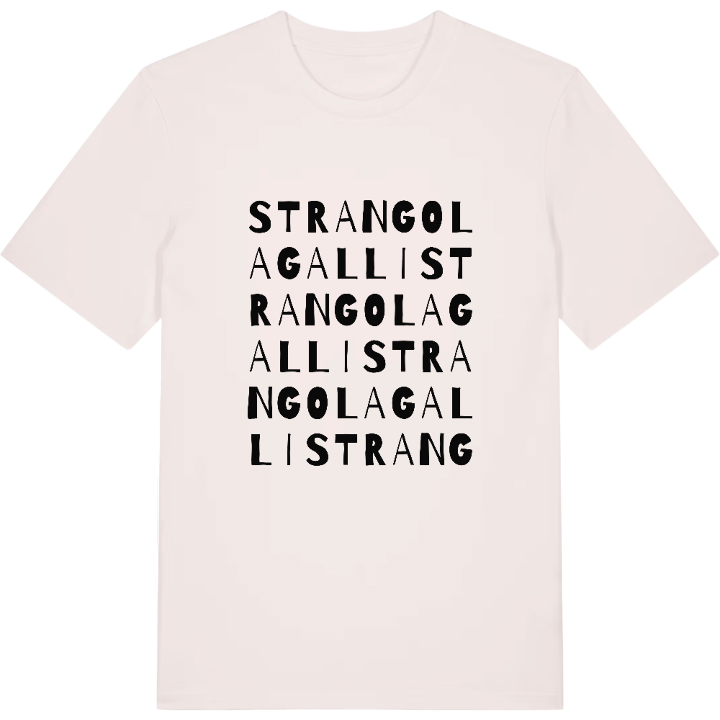 Strangolagalli ordlek t-shirt – t-shirt från PinShirt