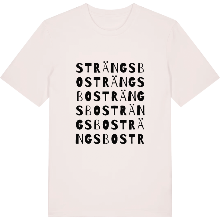 Strängsbo ordlek t-shirt – t-shirt från PinShirt