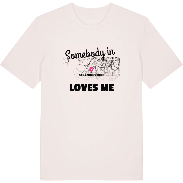 Någon i Stråningstorp älskar mig t-shirt – t-shirt från PinShirt