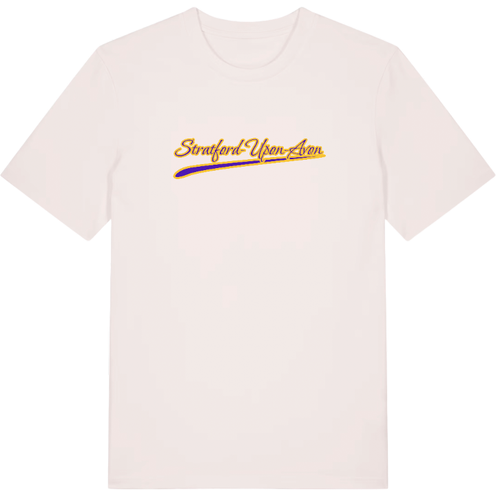Stratford-upon-Avon baseball t-shirt – t-shirt från PinShirt