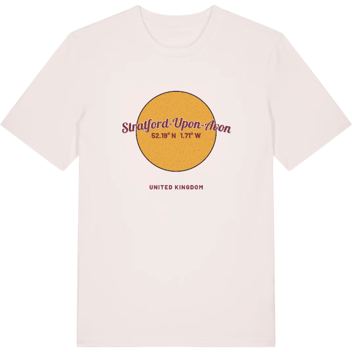 Stratford-upon-Avon cirkel t-shirt – t-shirt från PinShirt