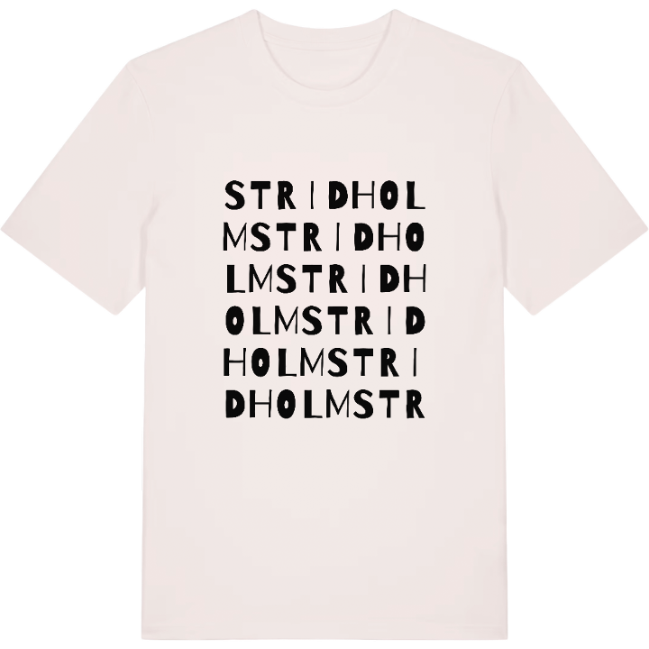 Stridholm ordlek t-shirt – t-shirt från PinShirt