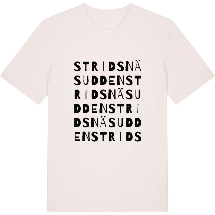 Stridsnäsudden ordlek t-shirt – t-shirt från PinShirt