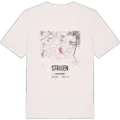 Strijen karta t-shirt