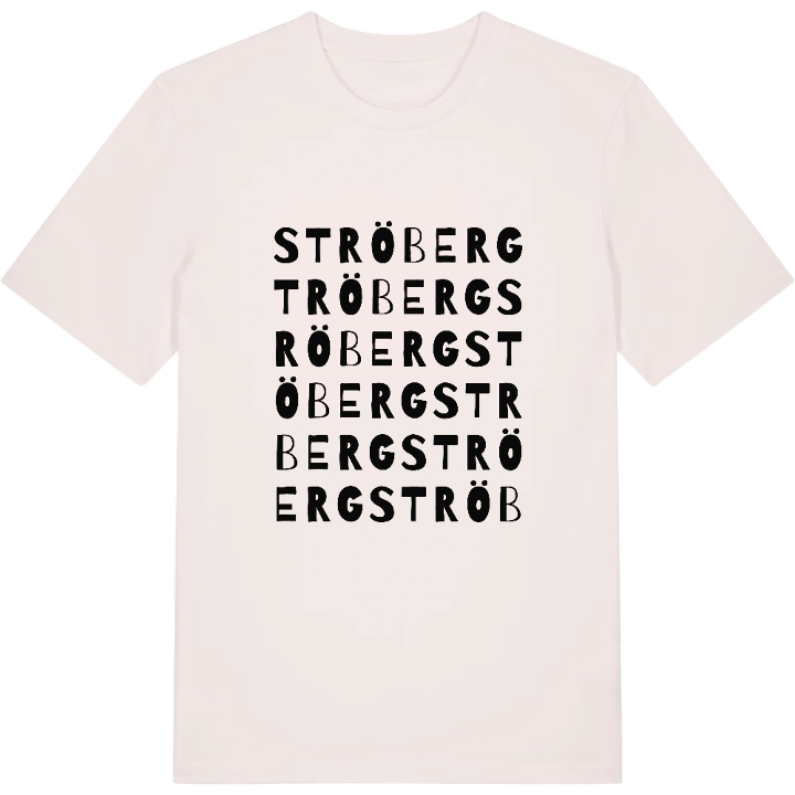 Ströberg ordlek t-shirt – t-shirt från PinShirt