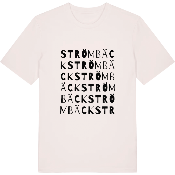 Strömbäck ordlek t-shirt – t-shirt från PinShirt
