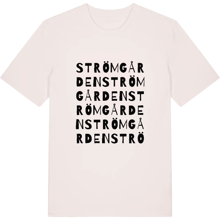 Strömgården ordlek t-shirt – t-shirt från PinShirt