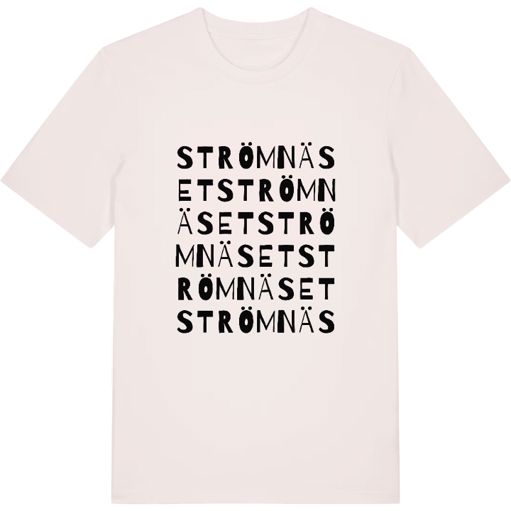 Strömnäset ordlek t-shirt – t-shirt från PinShirt