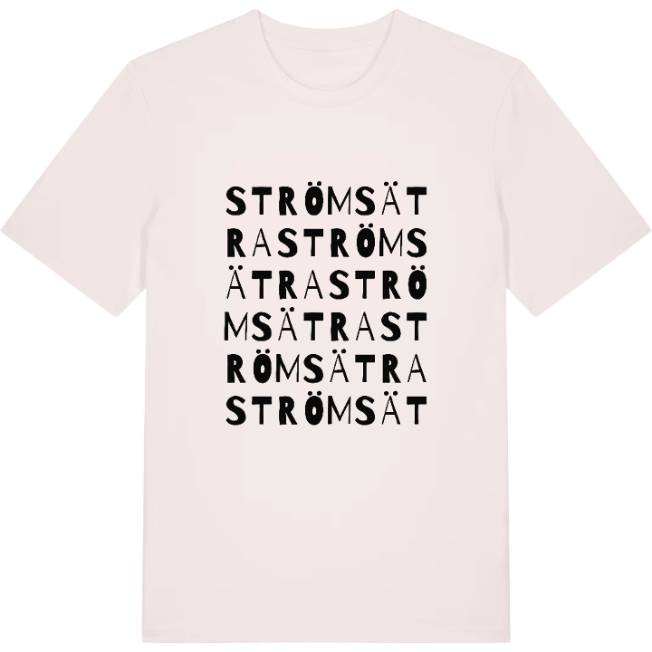 Strömsätra ordlek t-shirt – t-shirt från PinShirt