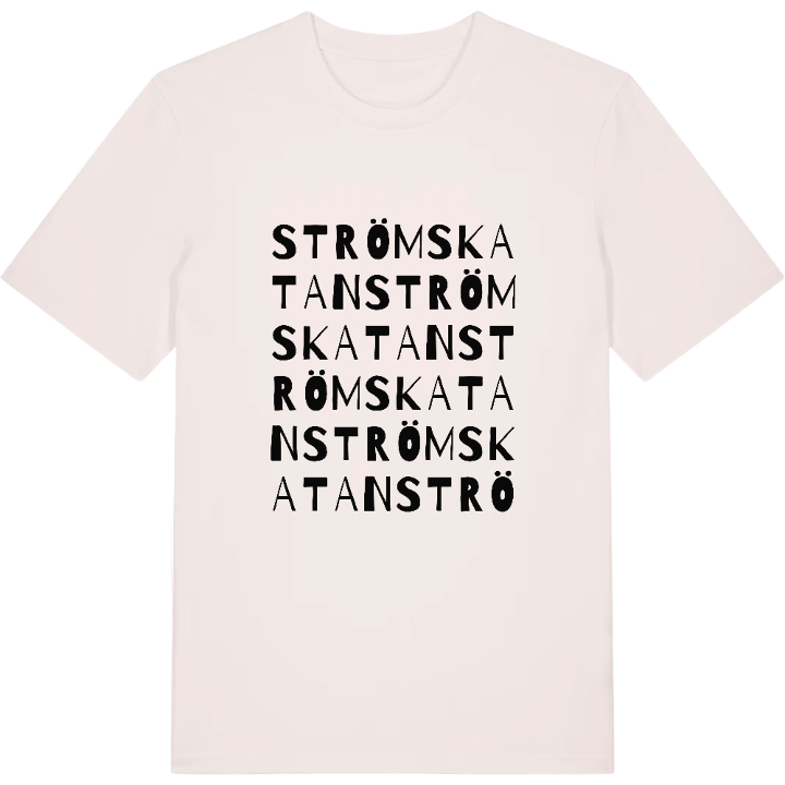 Strömskatan ordlek t-shirt – t-shirt från PinShirt