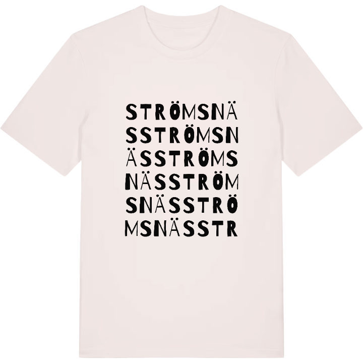 Strömsnäs ordlek t-shirt – t-shirt från PinShirt