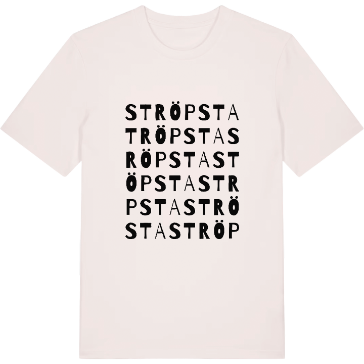 Ströpsta ordlek t-shirt – t-shirt från PinShirt