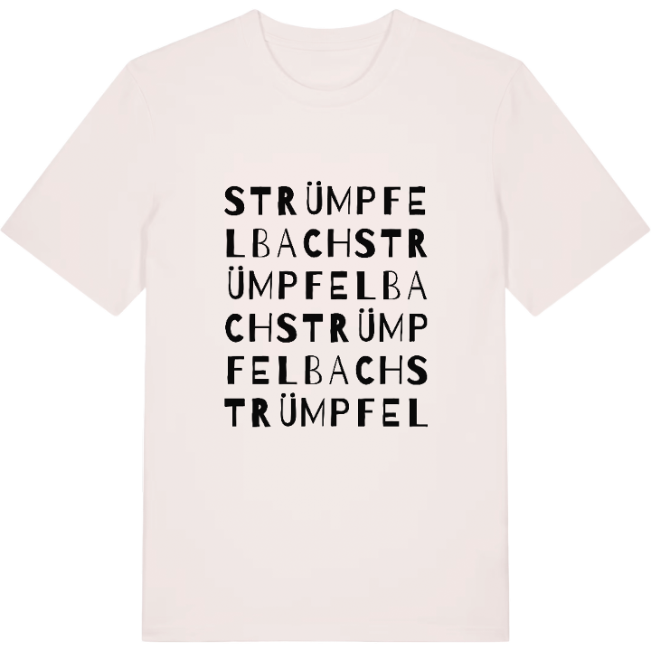 Strümpfelbach ordlek t-shirt – t-shirt från PinShirt