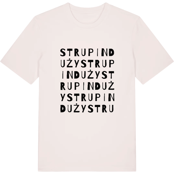 Strupin Duży ordlek t-shirt – t-shirt från PinShirt