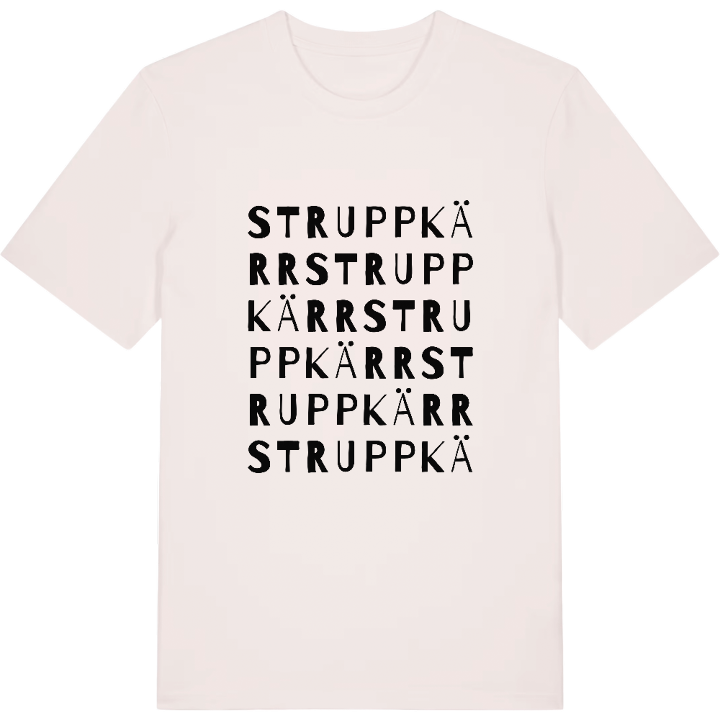 Struppkärr ordlek t-shirt – t-shirt från PinShirt