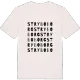 Stryboborg ordlek t-shirt