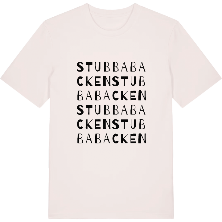 Stubbabacken ordlek t-shirt – t-shirt från PinShirt
