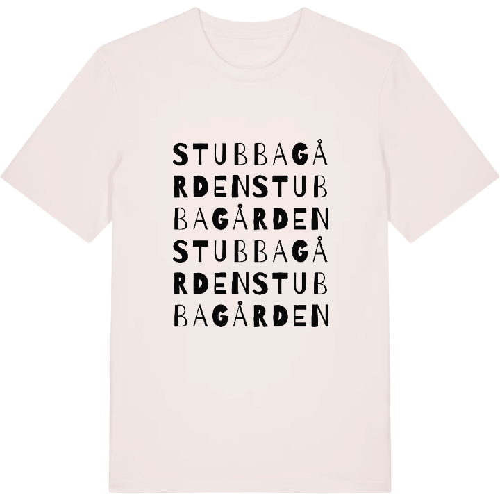 Stubbagården ordlek t-shirt – t-shirt från PinShirt